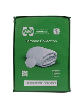 Protector de colchón Sealy Bamboo transpirable