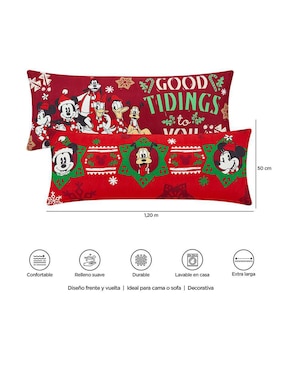 Almohada Providencia Mickey Navidad Good firmeza media
