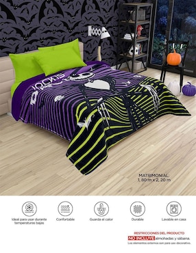Edredón Providencia Serenity Face Jack Skellington