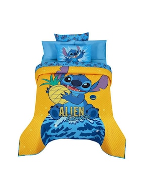 Set De Colcha Providencia Stitch Alien