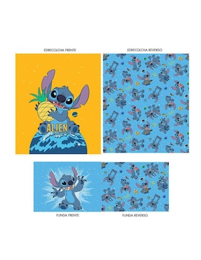 Set de colcha Providencia Stitch Alien