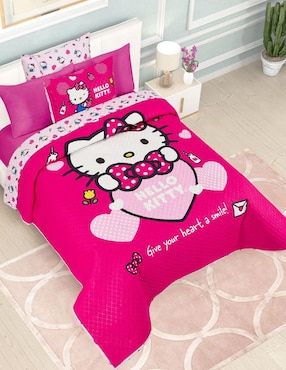 Set de colcha Providencia Hello Kitty Heart