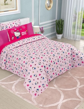 Set de colcha Providencia Hello Kitty Heart