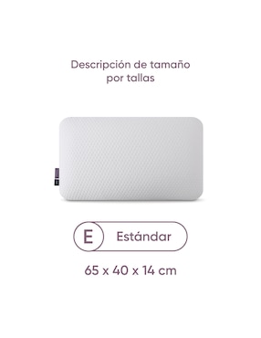 Almohada Luuna Grid Tech firmeza baja