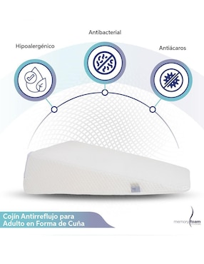 Cojín antireflujo Memory Foam pt0812