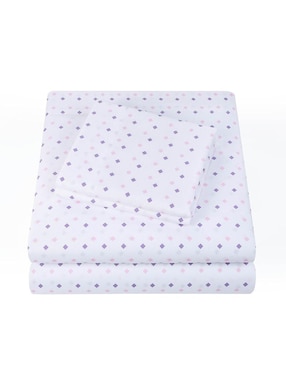 Juego de sábanas de microfibra Kaltex Home Elliot Mauve