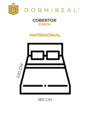 Cobertor Dormireal Zurich estampado rombos