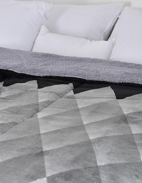 Cobertor Dormireal Zurich estampado rombos