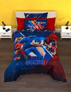 Set de colcha Providencia Sonic Team
