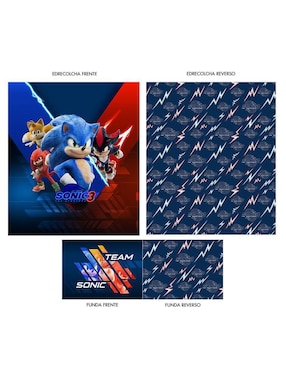 Set de colcha Providencia Sonic Team