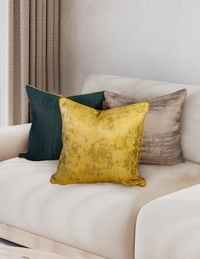 Set de cojín decorativo Tesili Bonanpak Metálicos