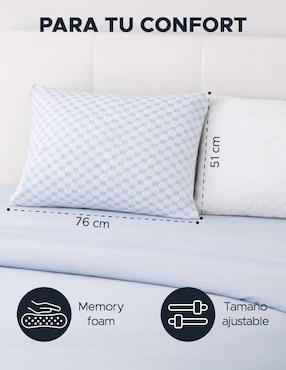 Set de almohada Skycare memory foam firmeza alta