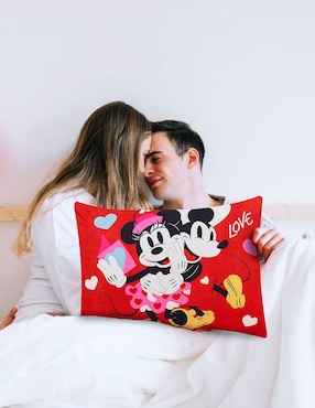 Almohada Providencia Reversible Mickey Cupido firmeza media