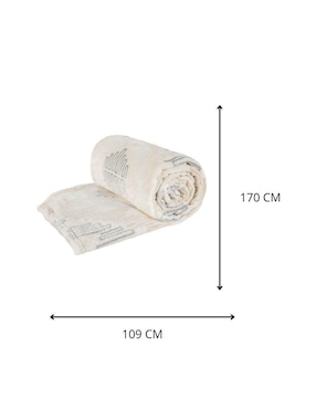 Frazada clásica de tejido suave Cantia Kuskin unisex