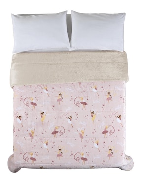 Cobertor Cantia Tutu estampado infantil