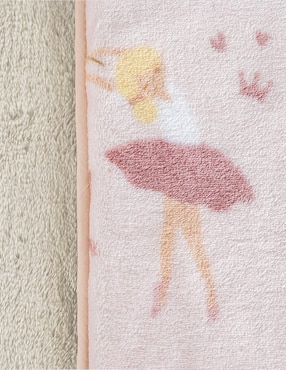 Cobertor Cantia Tutu estampado infantil