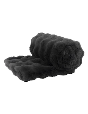 Frazada clásica de tejido suave Cantia Humo unisex