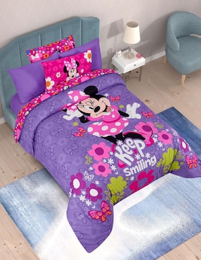 Set edredón Providencia Microfibra Keep Minnie Mouse