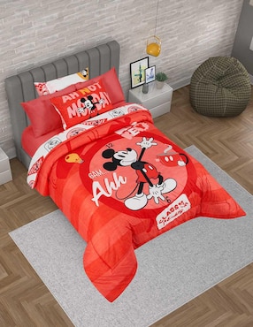 Set edredón Providencia Microfibra Monday Mickey Mouse