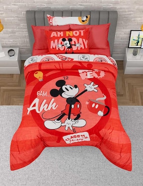 Set edredón Providencia Microfibra Monday Mickey Mouse