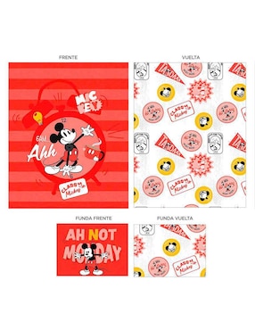 Set edredón Providencia Microfibra Monday Mickey Mouse