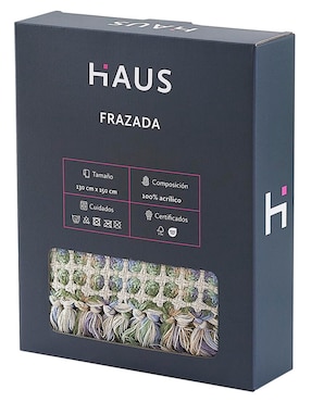 Frazada de tejido punto Haus unisex