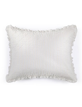 Set de colcha Laura Ashley Oxford Stripe Beige