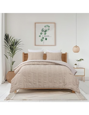 Set edredón Linen Waffle Haus