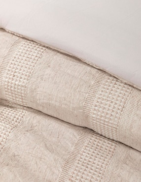 Set edredón Linen Waffle Haus