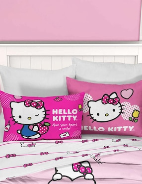 Almohada Providencia Reversible Hello Kitty firmeza media