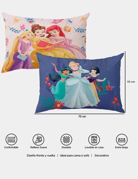 Almohada Providencia Reversible Princesas firmeza media