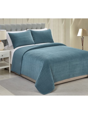 Set de colcha Haus Washed Velvet