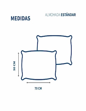 Set de almohada Tesso Home Confort firmeza media