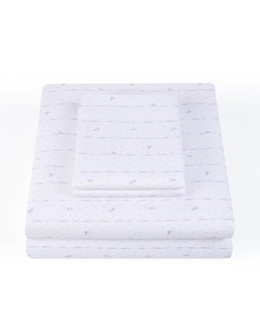 Juego de sábanas de microfibra Kaltex Home Nelly Mauve