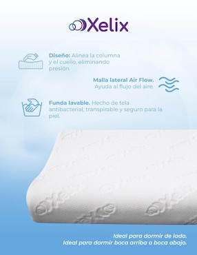 Almohada Xelix Neck firmeza media