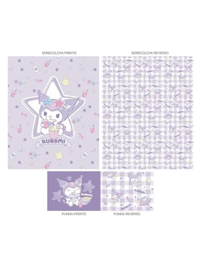 Set de colcha Providencia Kuromi Snack