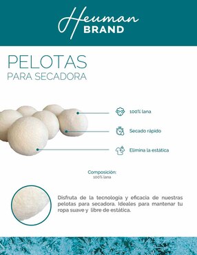 Set de esferas para lavado Heuman Brand