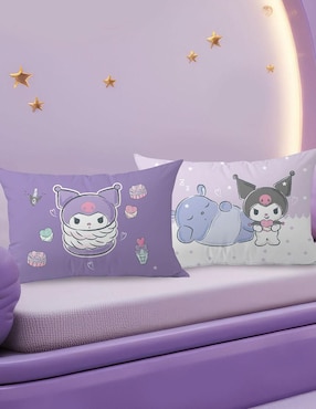 Almohada Providencia Kuromi Stars firmeza media