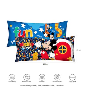 Almohada Providencia Mickey Mouse House firmeza media