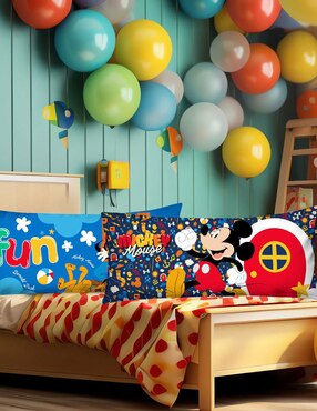 Almohada Providencia Mickey Mouse House firmeza media