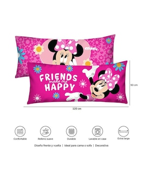 Almohada Providencia Minnie Make firmeza media