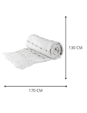 Frazada clásica de tejido suave Cantia Xook unisex