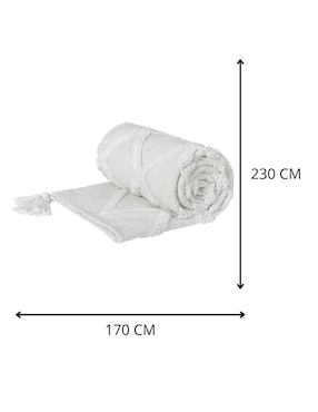 Frazada clásica de tejido suave Cantia Kitak XL unisex