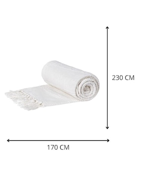 Frazada clásica de tejido suave Cantia Koxol unisex