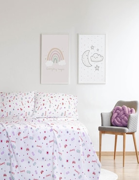 Juego de sábanas de microfibra Distroller Pijama Pari