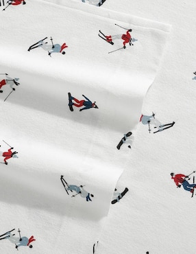 Juego de sábanas de algodón 150 hilos Eddie Bauer Ski Slope