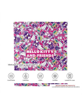 Cobertor Hello Kitty and friends Providencia Serenity