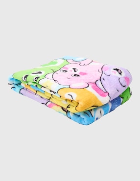 Frazada de tejido plano Carmi Care Bears para niña