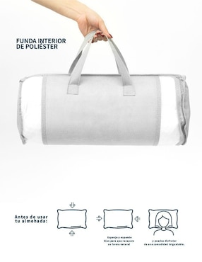 Set de almohada Tesso Home Hipoalergénicos firmeza media