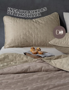 Set edredón Real Textil Pinsonic